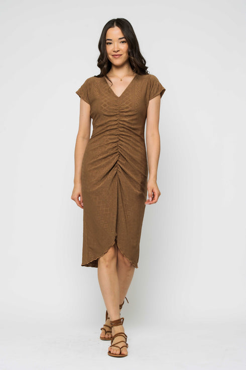 Danielle-Stretch Eyelet Dress